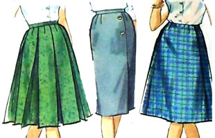 Ретро юбки 60-х