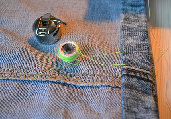 Как подобрать джинсовые нитки